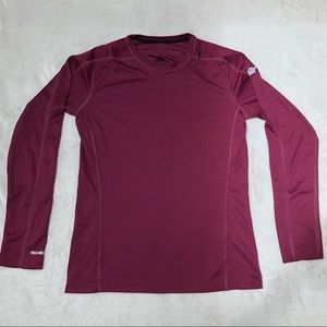 Maroon EMS TechWick Long sleeve